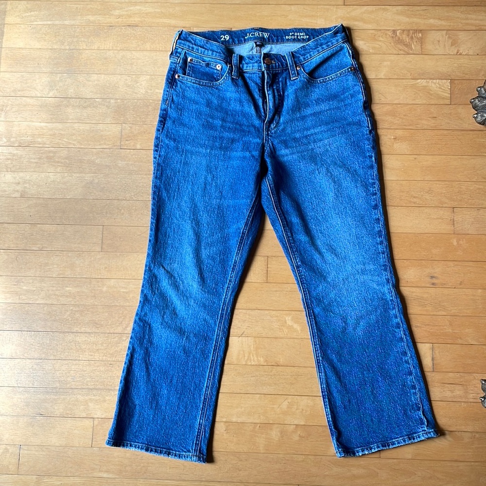 Jcrew Demi boot crop